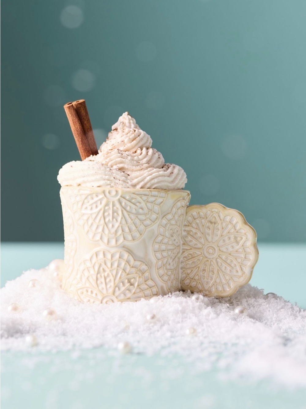 Anthropologie Pizzelle Stoneware Espresso Cup